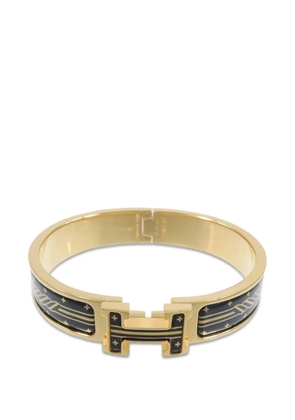 Hermès Pre-Owned Clic H bangle bracelet - Gold