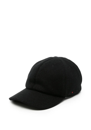 Kiton cashmere baseball cap - Black