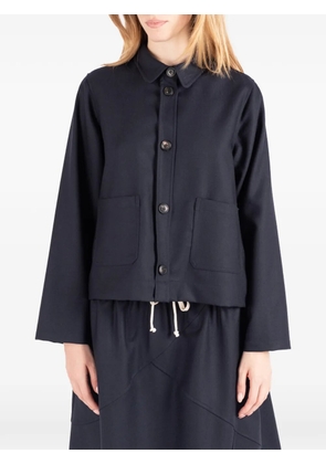 Société Anonyme Tilda button-up patch-pocket jacket - Blue