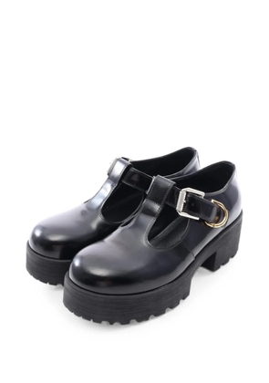 Givenchy Pre-Owned 2010s Voyou Voyeur buckle shoes - Black