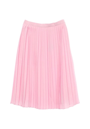 Burberry Pre-Owned 2020s pleated midi skirt - Pink