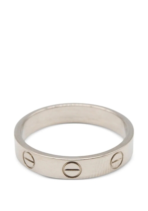 Cartier 2010s mini Love ring - Silver