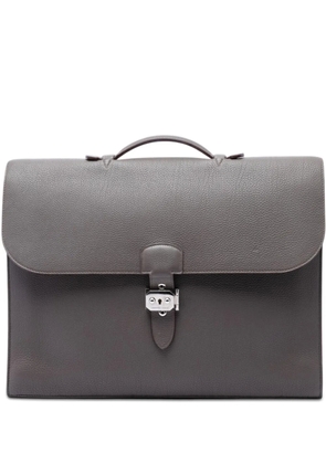 Hermès Pre-Owned 2012 Togo Sac a Depeches 40 business bag - Brown
