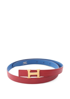 Hermès Pre-Owned 1997 Constance leather reversible belt - Red