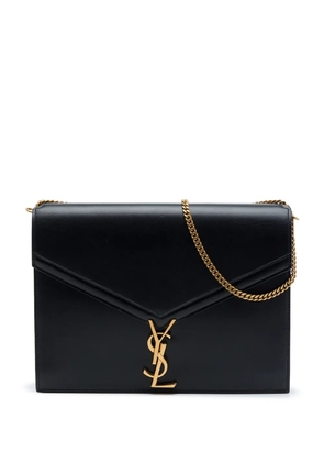 Saint Laurent Pre-Owned 2018 Smooth Calfskin Monogram Cassandra Clasp Bag shoulder bag - Black