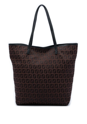 Fendi Pre-Owned 2000-2010 Zucchino Canvas tote bag - Brown