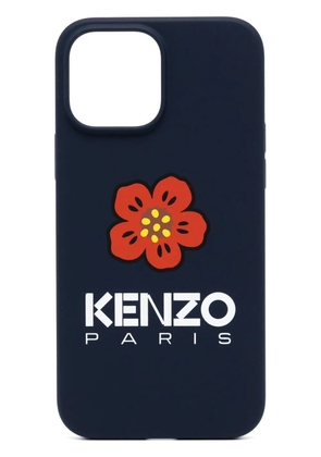 Kenzo logo-print 13 Max iPhone case - Blue