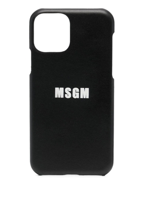 MSGM logo-print iPhone 11 Pro case - Black