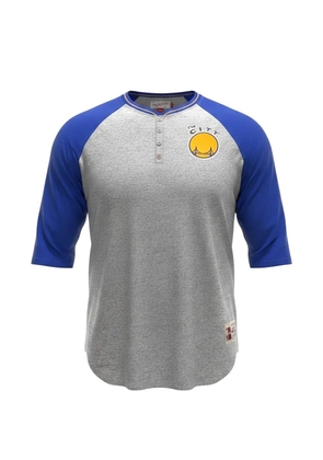 Mitchell & Ness NBA Golden State Warriors henley-neck T-shirt - Grey