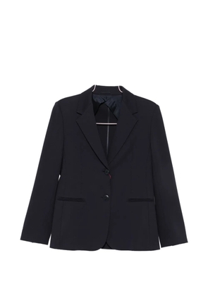 Max Mara Falesia notched-lapels single-breasted blazer - Blue