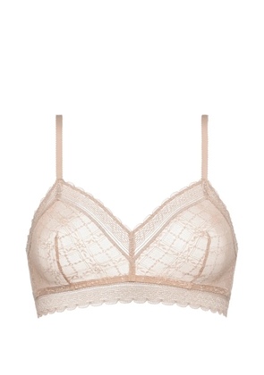 ERES Botaniste lace-trim bra - Neutrals