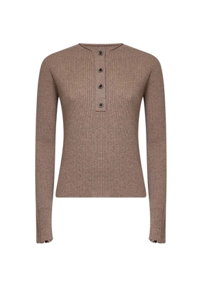 Uma Wang ribbed-knit sweater - Brown