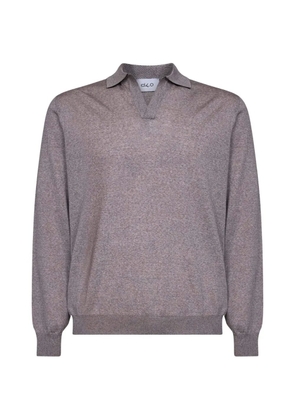 D4.0 virgin wool long-sleeve T-shirt - Brown