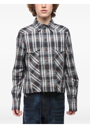 Off-White checked shirt - Black