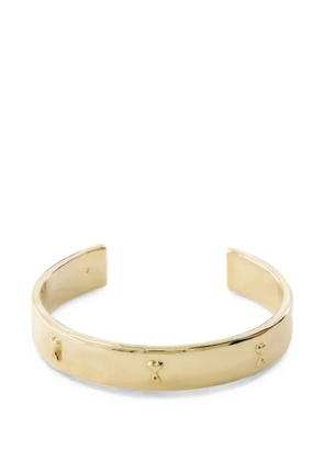 AMI Paris hammered Ami De Coeur bracelet - Gold