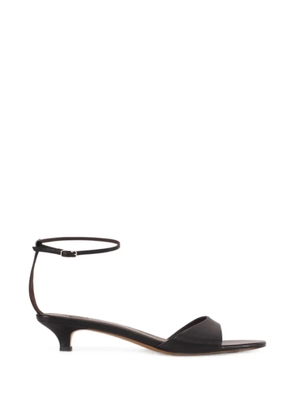12 STOREEZ Jane leather sandals - Black