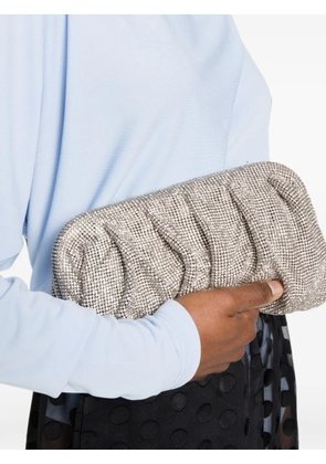 Benedetta Bruzziches Venus La Grande crystal-embellished clutch bag - Silver