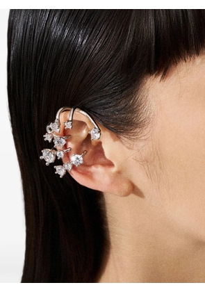 Panconesi Kismet crystal-embellished ear cuff - Silver