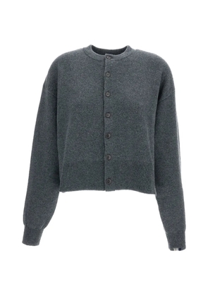 extreme cashmere Nº170 Chou button-up cardigan - Grey