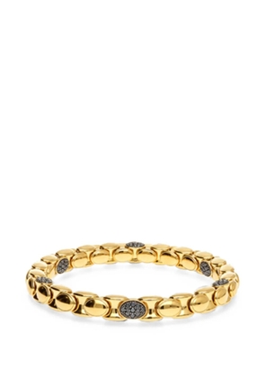 Roberto Demeglio Anaconda black diamond bracelet - Gold