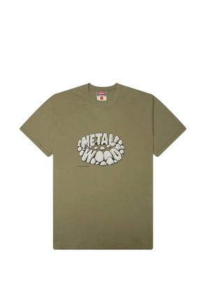 Metalwood Studio Stonehenge cotton T-shirt - Green