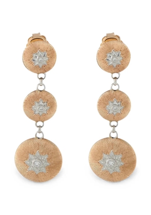 Buccellati Macri diamond drop earrings - Gold
