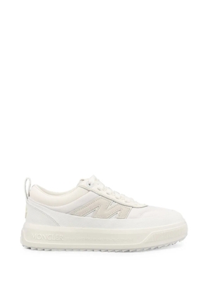 Moncler Altive nubuck & suede trainers - White
