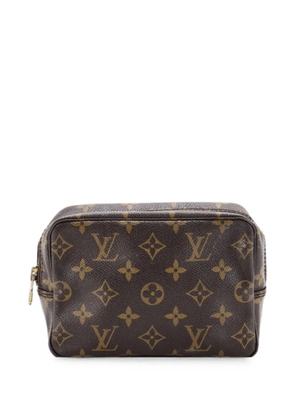 Louis Vuitton Pre-Owned Trousse Toiletry Monogram Canvas 18 pouch - Brown