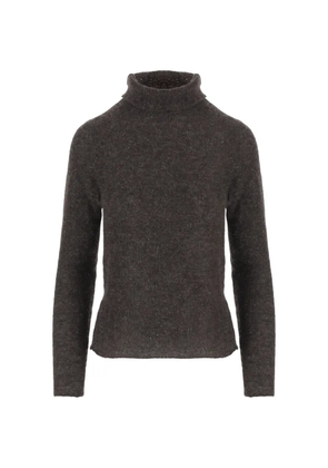 Bruno Manetti sequin-embellished roll-neck sweater - Grey