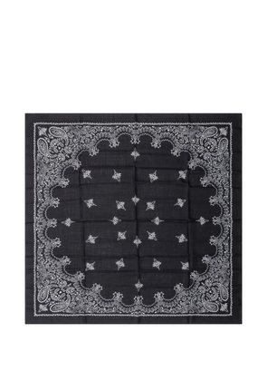 Destin paisley bandana - Black