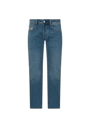 Diesel logo-patch jeans - Blue