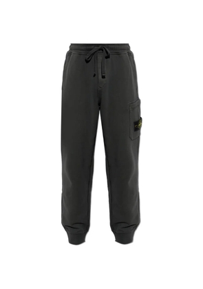 Stone Island logo-patch track pants - Grey