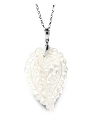 TAMARA COMOLLI India mother of pearl pendant - Silver