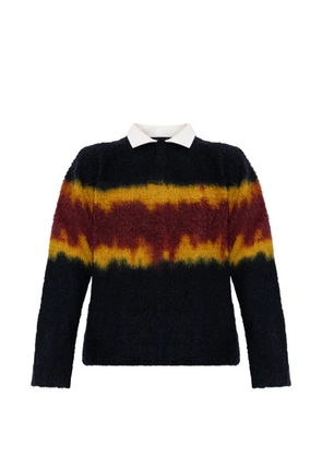 sacai gradient-effect sweater - Blue
