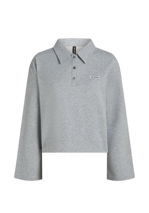 Karl Lagerfeld rhinestone loungewear sweatshirt - Grey
