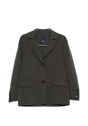 'S Max Mara single-breasted wool blazer - Grey