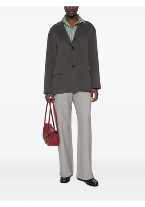 'S Max Mara single-breasted wool blazer - Grey