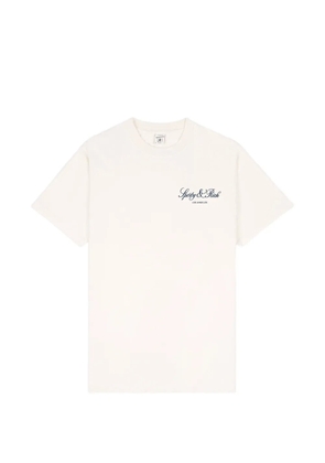 Sporty & Rich logo-print T-shirt - White