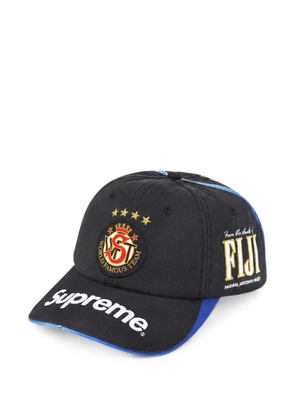 Supreme x FIJI 6-panel black cap