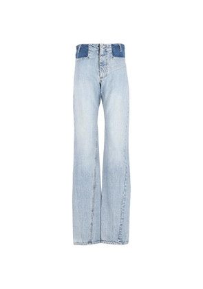 Maison Margiela panelled jeans - Blue