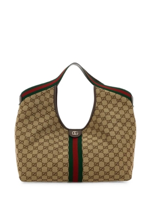 Gucci large Giglio GG tote bag - Neutrals