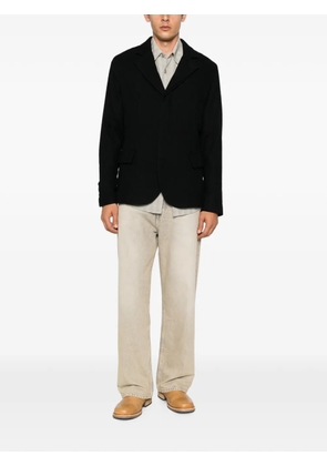 Masnada single-breasted blazer - Black