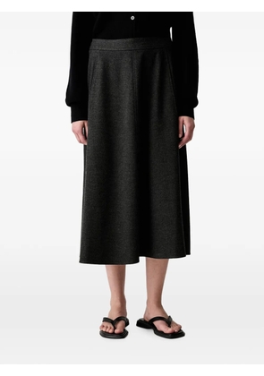 Marc O'Polo A-line midi skirt - Grey