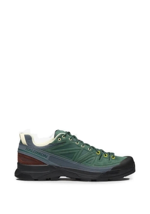 Salomon X-ALP leather sneakers - Green
