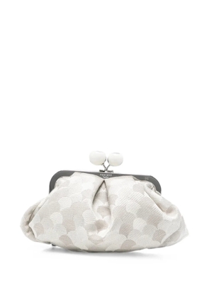 Weekend Max Mara Pasticcino jacquard-knit shoulder bag - Grey