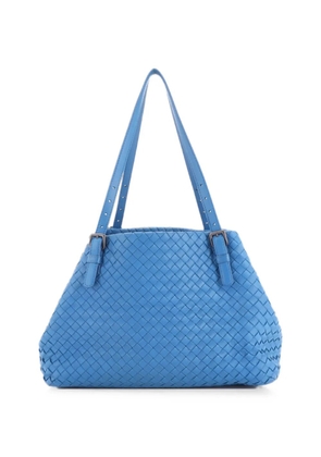 Bottega Veneta Pre-Owned A-Shape Intrecciato Nappa Medium tote bag - Blue