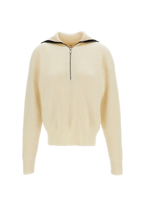 Barena ribbed-knit half-zip sweater - Neutrals