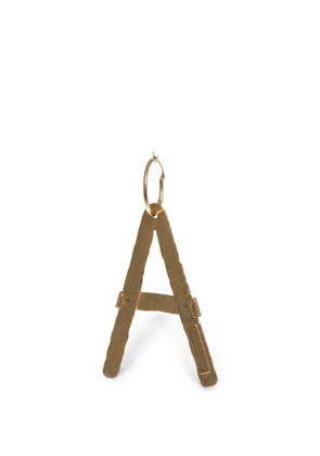 Stella McCartney A-shaped pendant earring - Gold