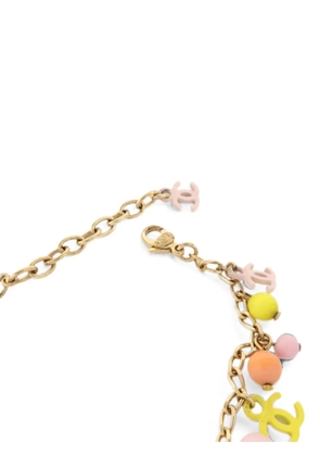 CHANEL Pre-Owned CC-charm bracelet - Gold