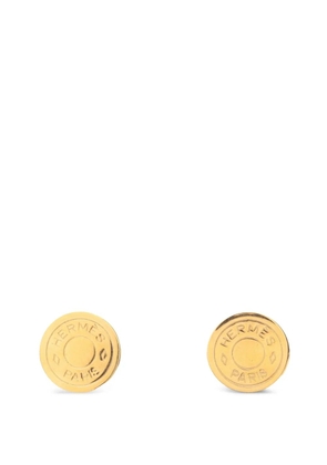 Hermès Pre-Owned 2010s Serie clip-on earrings - Gold